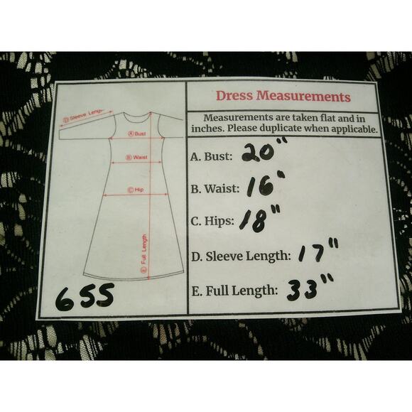 Tahari Womens Black Metallic Floral Stretch 3/4 Sleeve Lace Overlay Dress Sz 10 - Picture 10 of 10